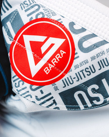 Red Gracie Barra patch inside Jiu-Jitsu Kimono