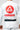 Back detail of white BJJ Kimono with Gracie Barra Competition patches