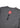 Back of grey Gracie Barra kids crewneck featuring a red Barra Shield logo at the upper back with vertical “Jiu-Jitsu” text below.