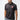 Student wearing the black Red Shield Terra Mar polo, front view with the classic collar, button placket and red Barra Shield on the left chest.