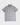 Gray Gracie Barra Red Shield Terra Mar polo, front flat lay with red Barra Shield chest logo and white three-button placket.