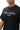 Rio Roots Mens Tee in Black — front close-up of the Gracie Barra Estd 1986 chest graphic in grey on premium heavyweight cotton.