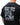 Rio Roots Mens Tee in Black — back close-up showing the archival Gracie Barra photo with Keeping the Legacy Alive and Estd 1986 graphic.