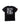Rio Roots Mens Tee in Black — back view showing archival Gracie Barra photo graphic with "Keeping the Legacy Alive" and "Estd 1986" text, red sleeve tag