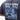 Rio Roots Mens Tee in Navy — back close-up showing the archival Gracie Barra photo in blue with Keeping the Legacy Alive and Estd 1986 graphic.
