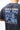 Rio Roots Mens Tee in Navy — back close-up showing the archival Gracie Barra photo in blue with Keeping the Legacy Alive and Estd 1986 graphic.