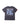 Rio Roots Mens Tee in Navy — back view showing archival Gracie Barra photo graphic with "Keeping the Legacy Alive" and "Estd 1986" text, red sleeve tag
