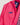 Front upper detail of pink Ripstop Lite Women’s BJJ kimono by adidas and Gracie Barra, featuring “Jiu-Jitsu” patch, Red Shield chest patch, and “Gracie Barra” embroidered lapel trim.