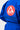 Close-up of the red Barra Shield and tonal Equipe GB back patch on the blue Gracie Barra Ripstop Lightweight Kimono.