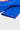 Close-up of the blue kimono jacket cuff showing reinforced seams and red contrast stitching on ripstop fabric