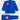 Blue womens Ripstop Lightweight Kimono jacket and pants laid flat, showing red and white Gracie Barra chest patch