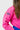 adidas Jiu-Jitsu sleeve print in orange and purple on the back shoulder of the pink Gracie Barra Ripstop Lite Womens Kimono.