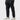 Back of the black Ripstop Utility Pants on a student, showing the seat seam, welt back pockets and cuffed hem.