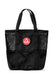 Red Shield Tote Bag - Black