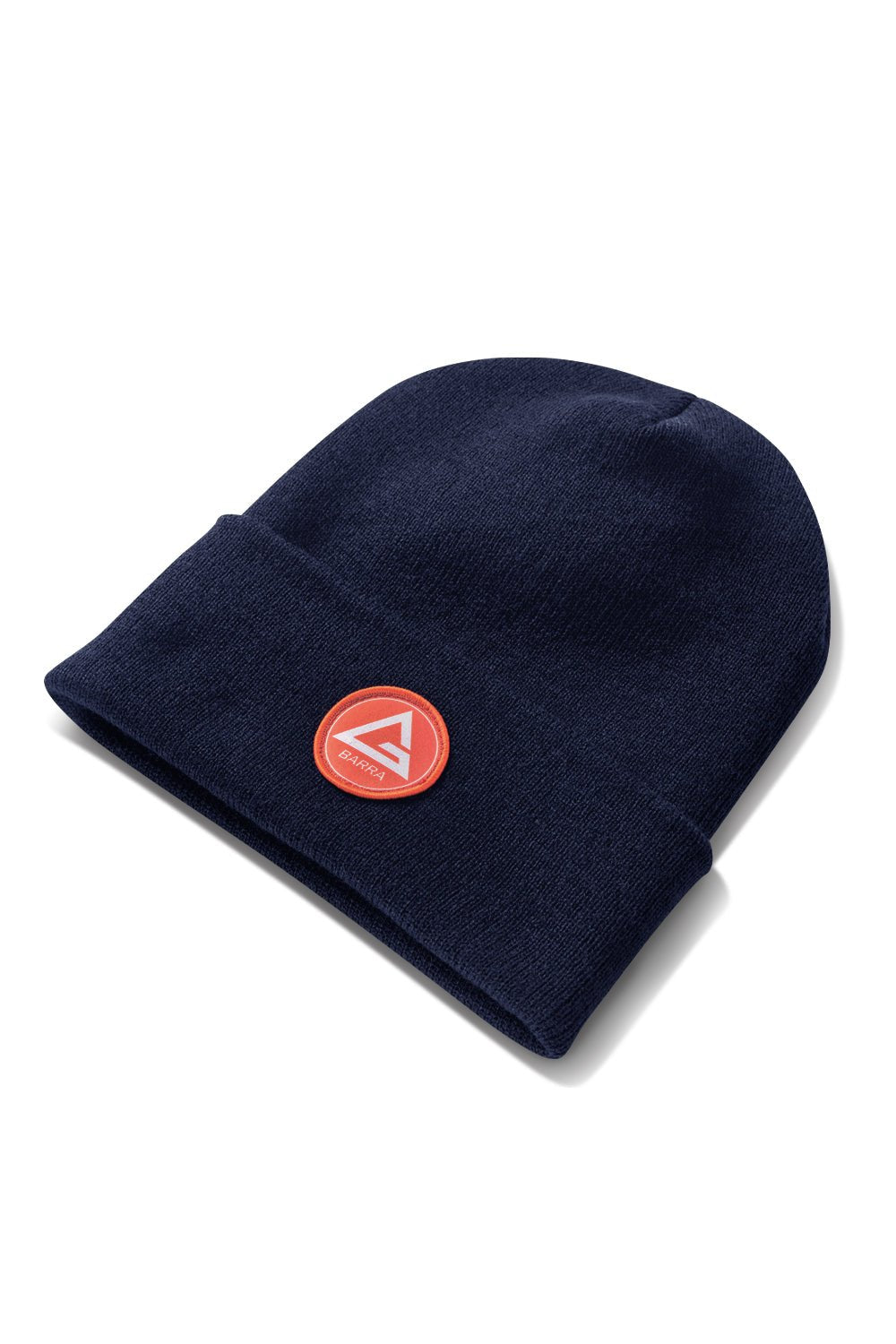 Red Shield Beanie - Navy