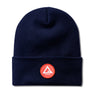 Red Shield Beanie - Navy