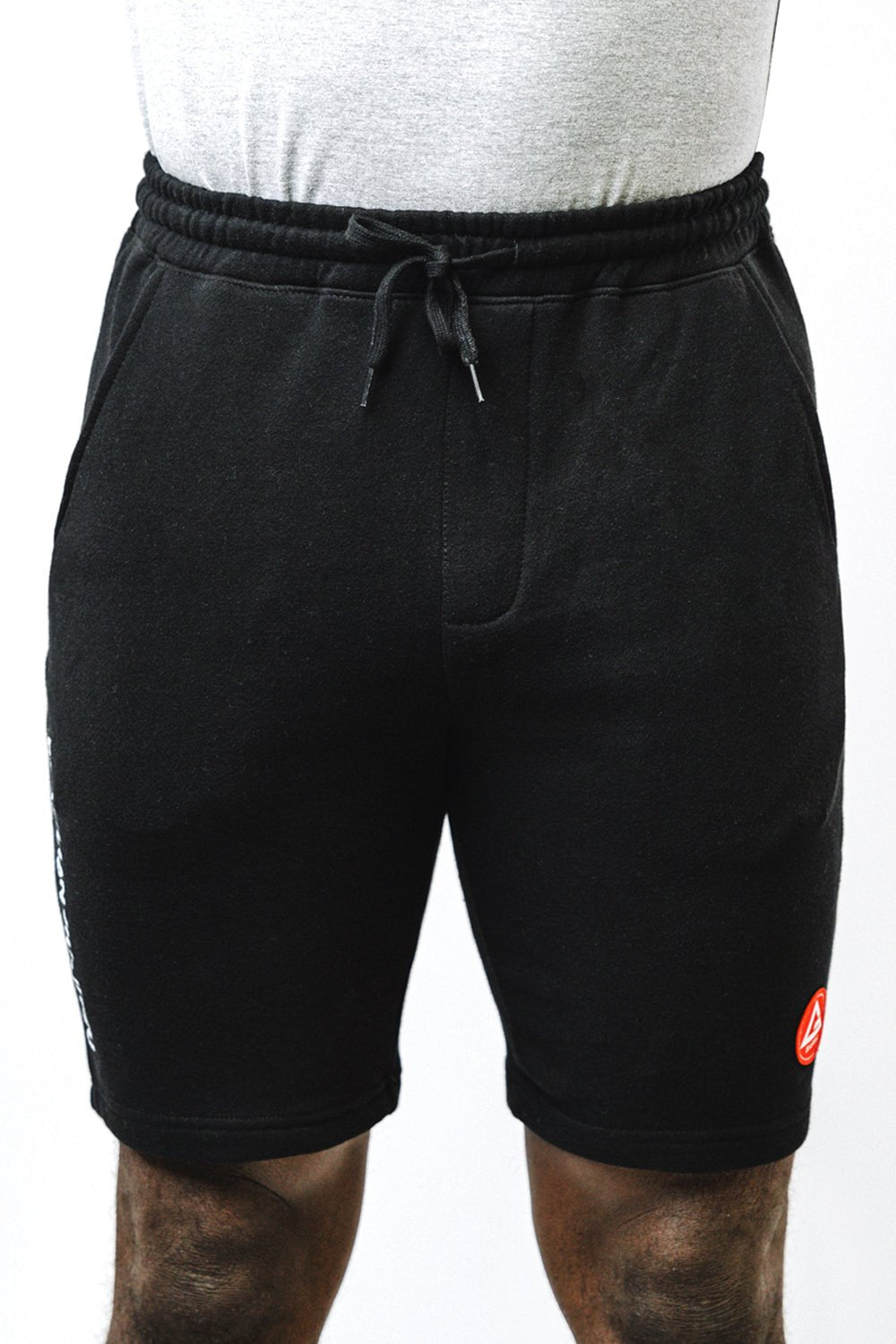 Red Shield Mens Shorts - Black