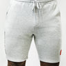 Red Shield Mens Shorts - Grey