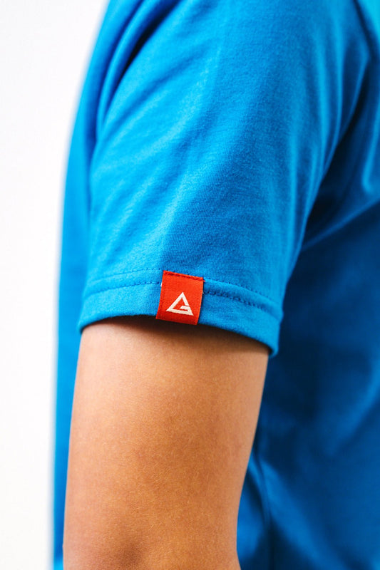 Red Shield Youth BJJ Tee - Turquoise