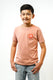 Red Shield Youth BJJ Tee - Pink