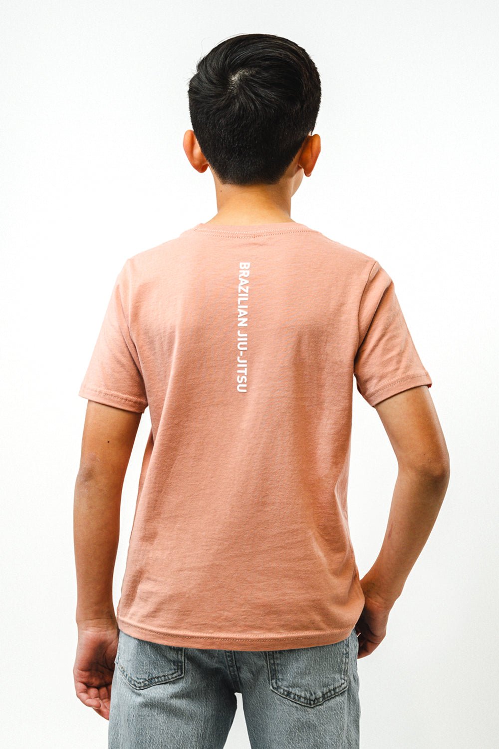 Red Shield Youth BJJ Tee - Pink