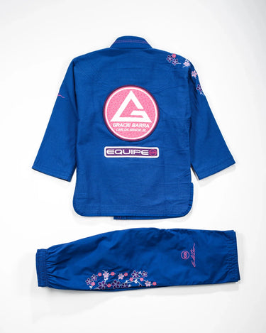 Sakura V3 Kids BJJ Gi – Blue | Gracie Barra Wear – GB Wear