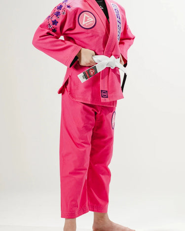 Sakura V3 Kids BJJ Gi – Pink | Gracie Barra Wear – GB Wear