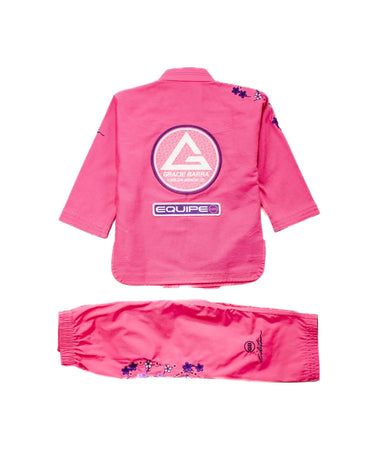 Sakura V3 Kids BJJ Gi – Pink | Gracie Barra Wear – GB Wear