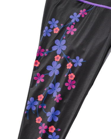 【Sakura】THRIVIN Leggings Sakura V3 Womens Compression Pants – Black | GB Wear
