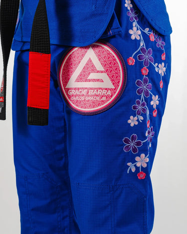 Sakura V3 Women's Kimono – Blue | IBJJF Legal Gi – GB Wear