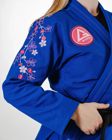 Sakura V3 Women's Kimono – Blue | IBJJF Legal Gi – GB Wear