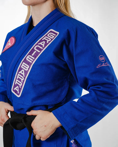 Sakura V3 Women's Kimono – Blue | IBJJF Legal Gi – GB Wear