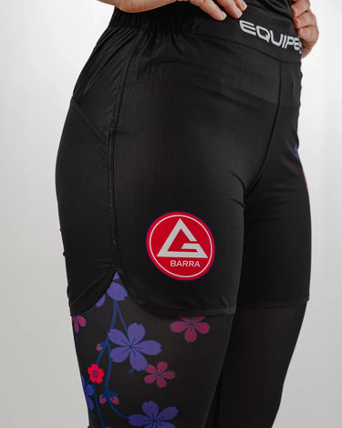 Sakura V3 Women's Training Shorts - Black | GB Wear