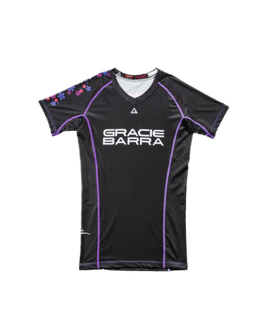 Sakura V3 Women's Rashguard Black | BJJ Compression Top – GB Wear