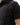 Stacked Button Up in Black — close-up of the chest pocket with tonal Gracie Barra text along the edge and short-sleeve detailing.