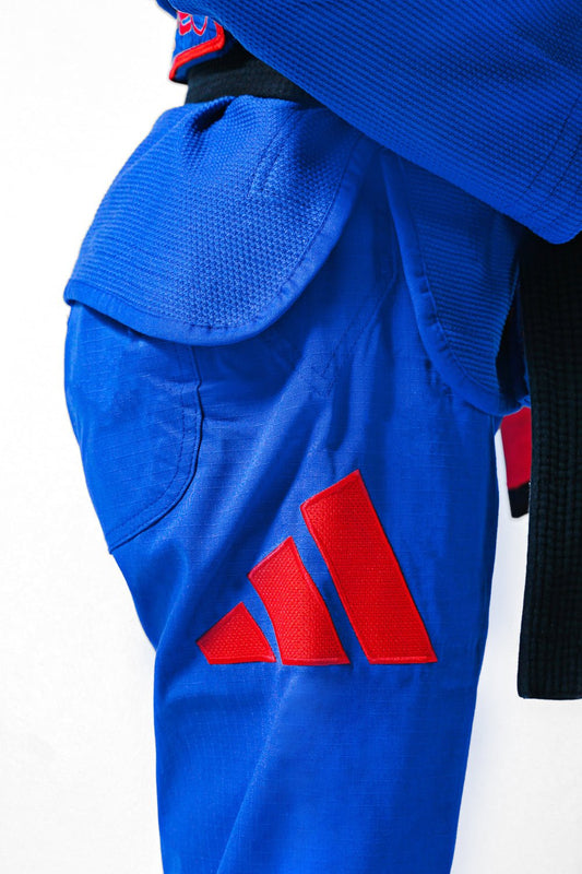 Barra Performance Womens Kimono by Adidas - Blue