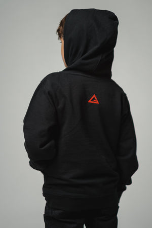 Incognito Boxed Youth Hoodie - Black