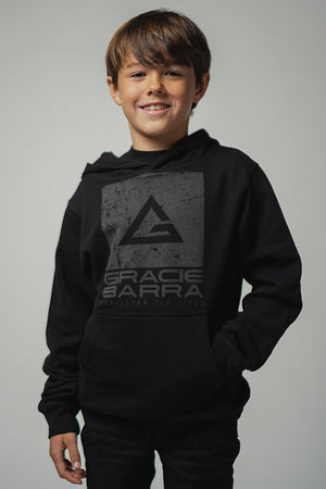 Incognito Boxed Youth Hoodie - Black
