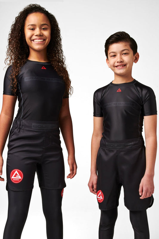 GB Edition S/S Youth Training Rashguard - Black