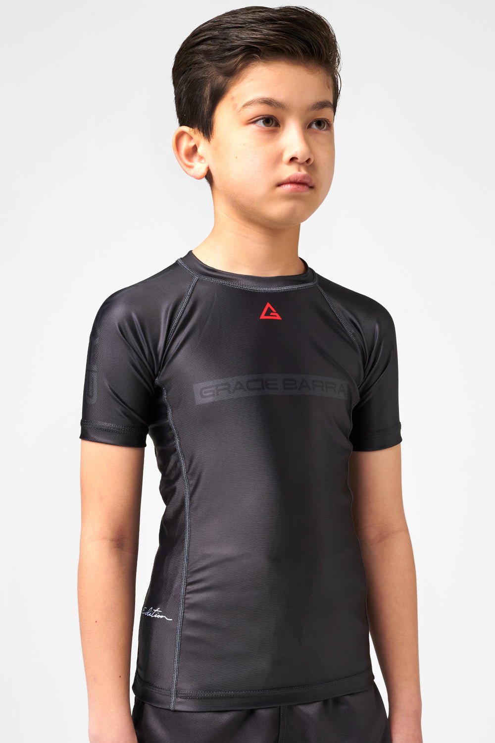 GB Edition S/S Youth Training Rashguard - Black