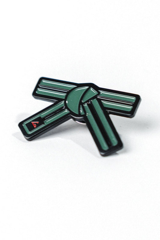 GB Youth Belt Pin - Green/Black