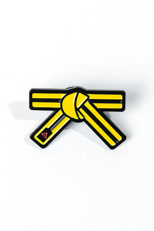 GB Youth Belt Pin - Yellow/Black