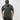 Rio Roots Mens Tee in Forest Green — video of model turning to show the Gracie Barra Estd 1986 front graphic, red sleeve tag, and archival back photo.