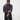 Technical Flow Mens Hoodie in slate, video of model showing front and back with white Legacy G chest logo and Gracie Barra wordmark at back hem.