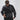 Legacy Mens Knit Sweater in black, video of model showing front, side and back with tonal jacquard-knit geometric pattern and Jiu-Jitsu back embroidery.