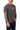 Red Shield Mens Tee - Dark Grey