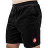 Red Shield Mens Corduroy Short - Black