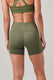 GB Elevate High Waist Shorts - Green