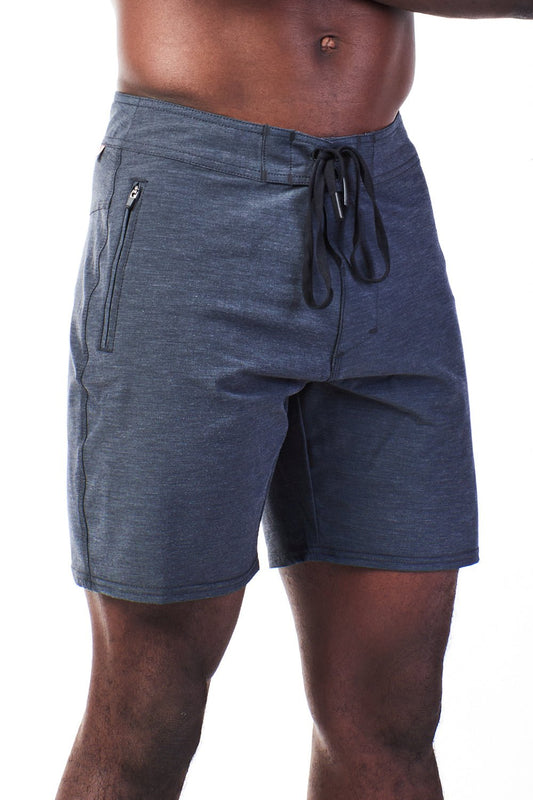 Red Shield Classic Premium Boardshort - Charcoal