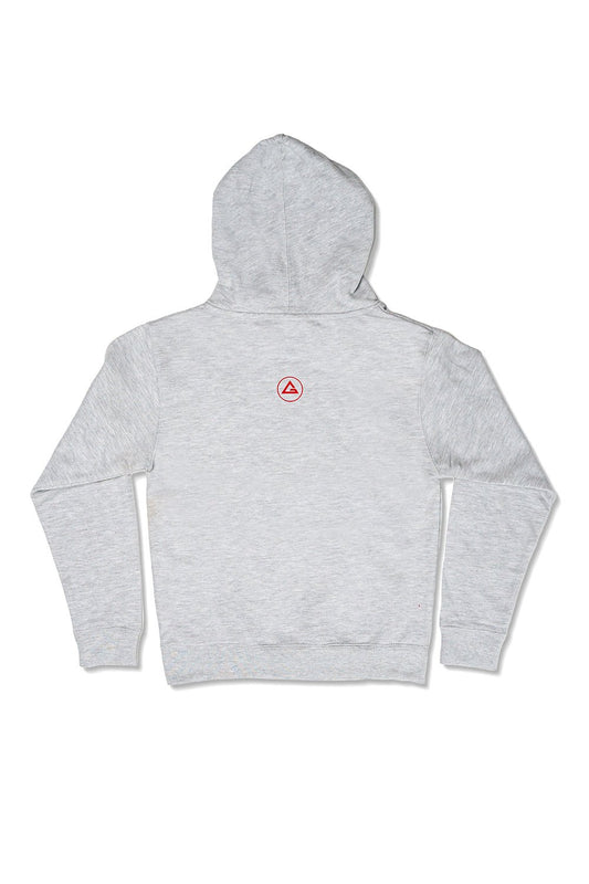 Mata Leao Youth Hoodie - Heather Grey